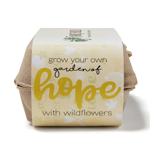 Yellow Grow Your Own Garden of Hope Seed Kit with planter,... from ASI 63549 Jornik Manufacturing Corp