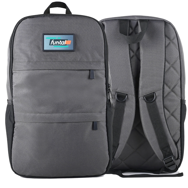 Minimalistic eco-friendly backpack made from RPET... from ASI 61966 HPG / OrigAudio HPG Gold