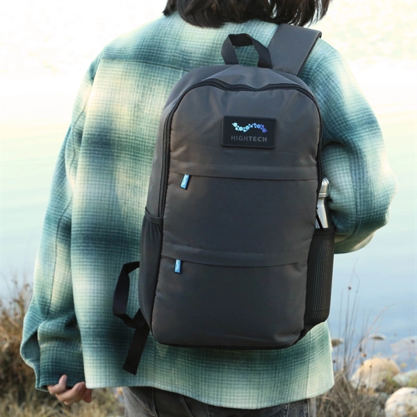 Minimalistic eco-friendly backpack made from RPET... from ASI 61966 HPG / OrigAudio HPG Gold