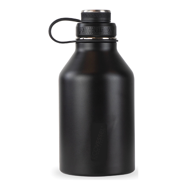 64 Oz. recycled BPA free stainless steel made Boss Growler Bottle.... from ASI 74245 Nordic Co Inc / Nordic Promos