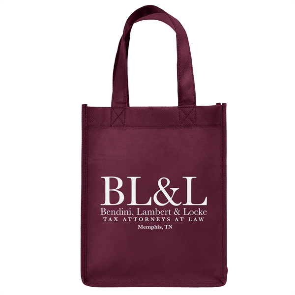 Non-Woven Polypropylene Tote with strong stitched seams and side/bottom gussets.... from ASI 37940 Bag Makers Inc