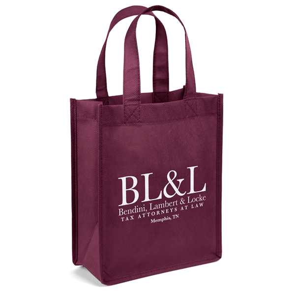 Non-Woven Polypropylene Tote with strong stitched seams and side/bottom gussets.... from ASI 37940 Bag Makers Inc