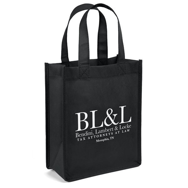 Non-Woven Polypropylene Tote with strong stitched seams and side/bottom gussets.... from ASI 37940 Bag Makers Inc