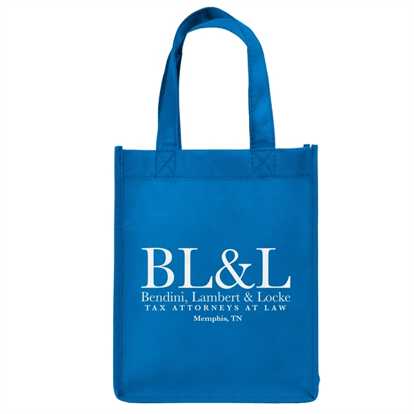 Non-Woven Polypropylene Tote with strong stitched seams and side/bottom gussets.... from ASI 37940 Bag Makers Inc