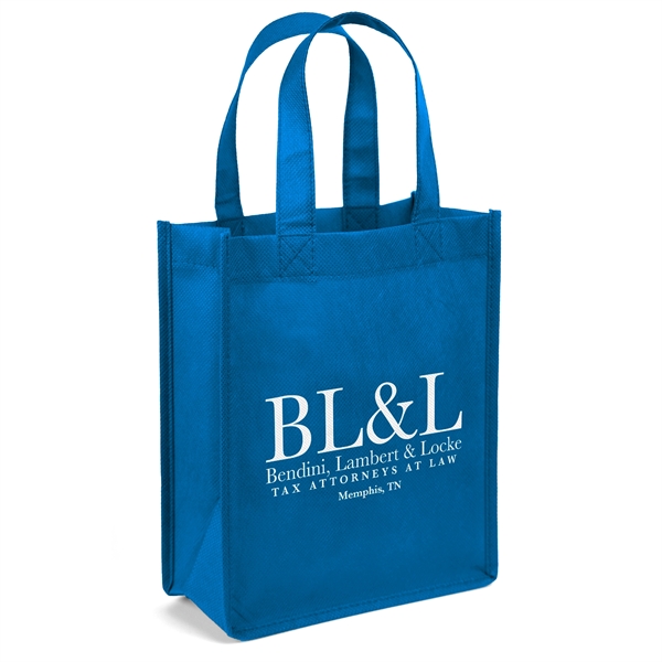 Non-Woven Polypropylene Tote with strong stitched seams and side/bottom gussets.... from ASI 37940 Bag Makers Inc