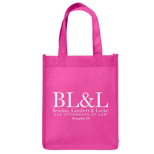 Non-Woven Polypropylene Tote with strong stitched seams and side/bottom gussets.... from ASI 37940 Bag Makers Inc