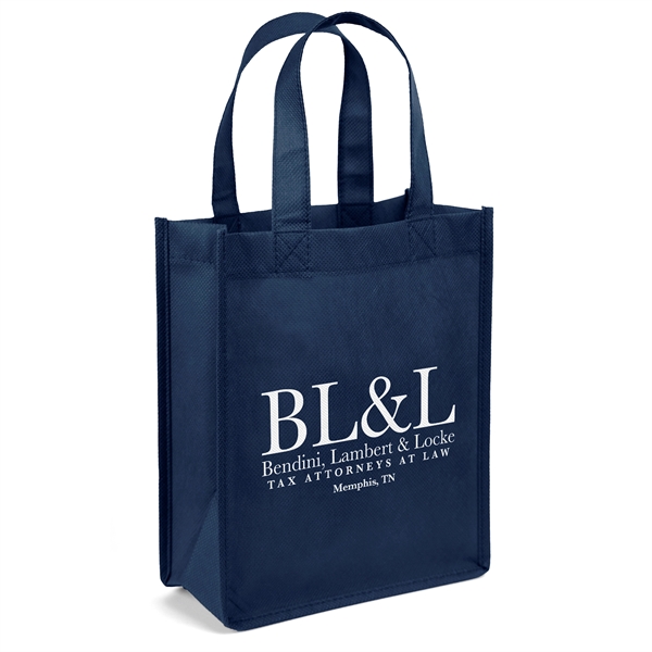 Non-Woven Polypropylene Tote with strong stitched seams and side/bottom gussets.... from ASI 37940 Bag Makers Inc