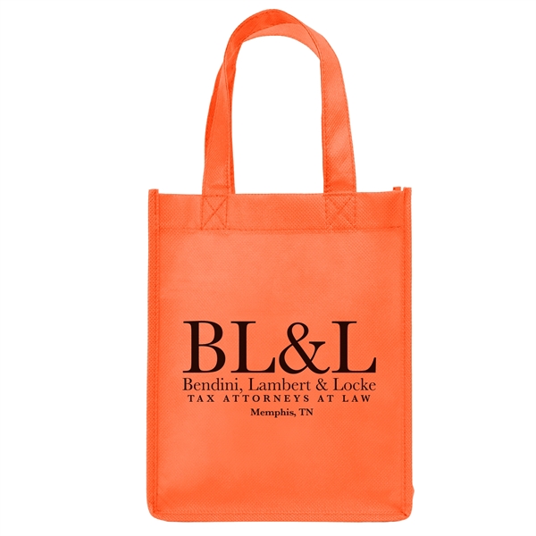 Non-Woven Polypropylene Tote with strong stitched seams and side/bottom gussets.... from ASI 37940 Bag Makers Inc