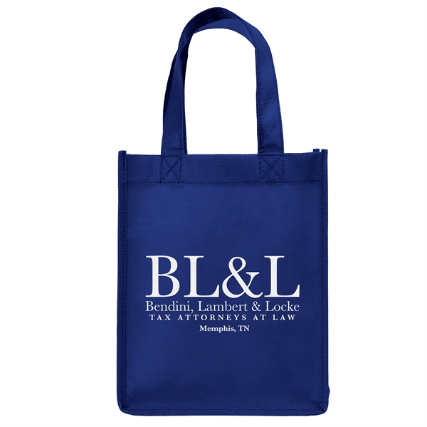 Non-Woven Polypropylene Tote with strong stitched seams and side/bottom gussets.... from ASI 37940 Bag Makers Inc