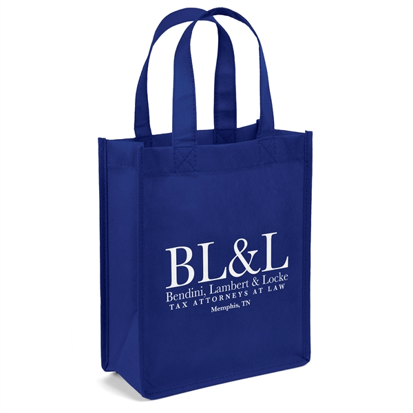 Non-Woven Polypropylene Tote with strong stitched seams and side/bottom gussets.... from ASI 37940 Bag Makers Inc