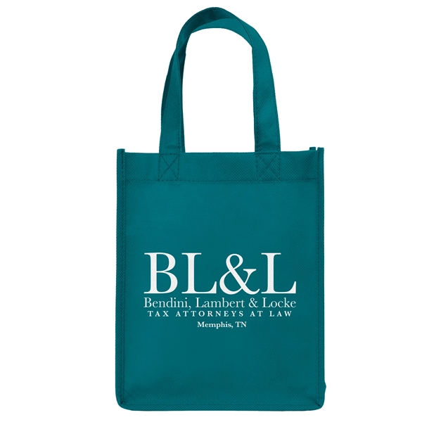 Non-Woven Polypropylene Tote with strong stitched seams and side/bottom gussets.... from ASI 37940 Bag Makers Inc