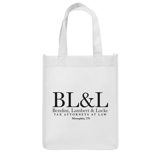 Non-Woven Polypropylene Tote with strong stitched seams and side/bottom gussets.... from ASI 37940 Bag Makers Inc