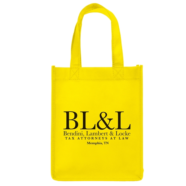 Non-Woven Polypropylene Tote with strong stitched seams and side/bottom gussets.... from ASI 37940 Bag Makers Inc