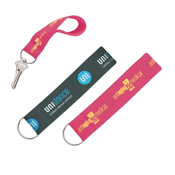 1" Width Elastic Ribbon Key Fob... from ASI 31517 Admart Products / Admart Line