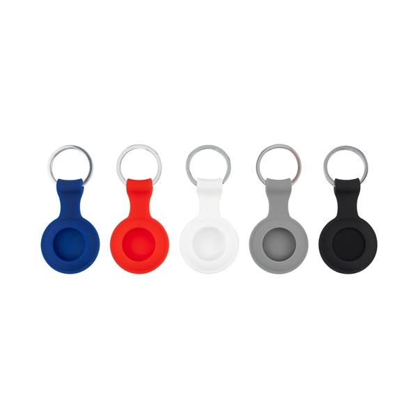 Silicone keychain that supports Bluetooth tracking tag with split ring.... from ASI 57800 Gordon Sinclair / Gordon Sinclair®