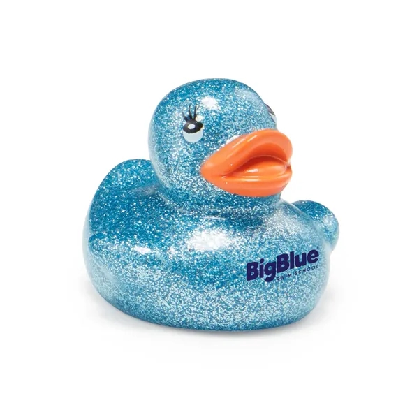 2" rubber duck in assorted metallic glitter colors.... from ASI 63549 Jornik Manufacturing Corp