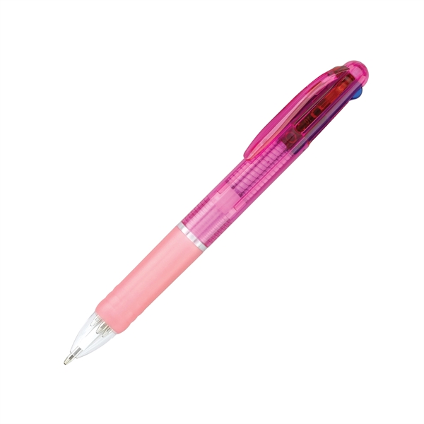 Retractable 4 in 1 plastic ballpoint pen.... from ASI 44368 ZZ DROPPED -Cedar Crest Manufacturing / Cedar Crest