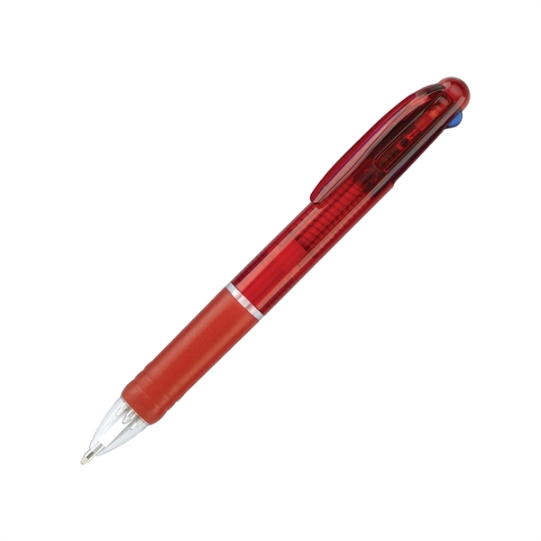 Retractable 4 in 1 plastic ballpoint pen.... from ASI 44368 ZZ DROPPED -Cedar Crest Manufacturing / Cedar Crest