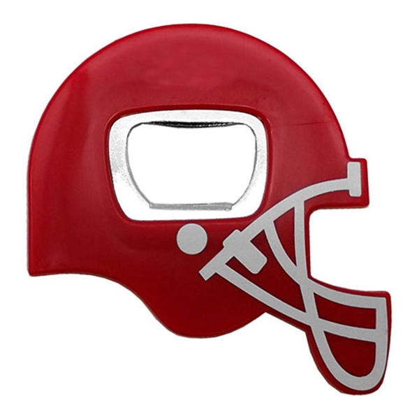 3" x 3" football helmet-shaped bottle opener.... from ASI 90859 Tempo Industries Inc