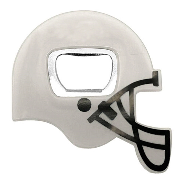 3" x 3" football helmet-shaped bottle opener.... from ASI 90859 Tempo Industries Inc