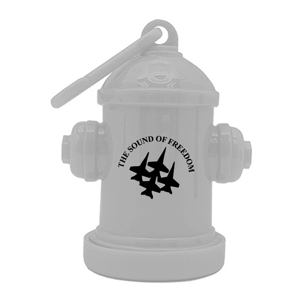 Fire hydrant shaped bag dispenser for pet cleanup.... from ASI 90859 Tempo Industries Inc