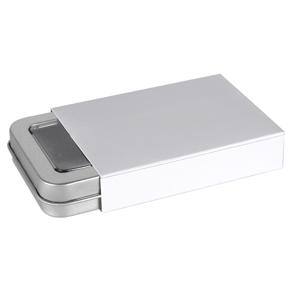 Metal tin. Custom foam insert. Display window... from ASI 62124 iClick, Inc. / iClick®