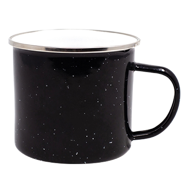 17 Oz. Porcelain Enamel Over Steel Western Style Mug.... from ASI 74245 Nordic Co Inc / Nordic Promos