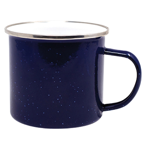 17 Oz. Porcelain Enamel Over Steel Western Style Mug.... from ASI 74245 Nordic Co Inc / Nordic Promos
