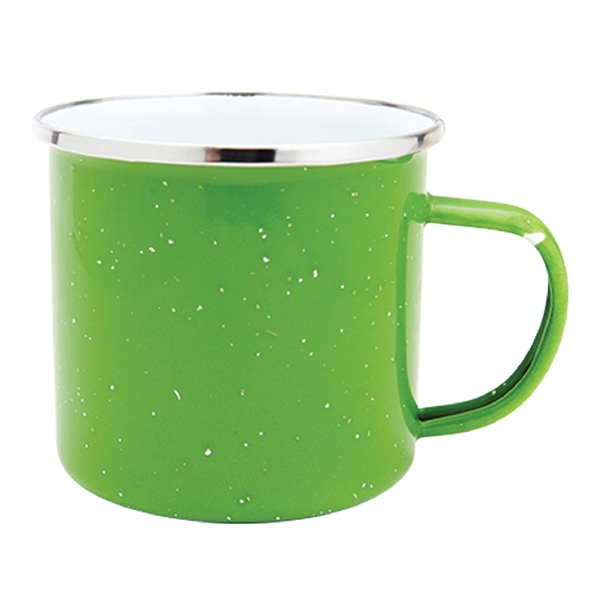 17 Oz. Porcelain Enamel Over Steel Western Style Mug.... from ASI 74245 Nordic Co Inc / Nordic Promos