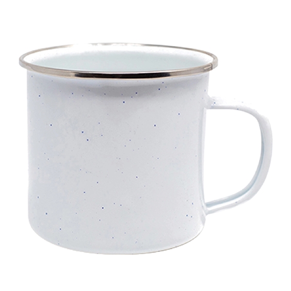17 Oz. Porcelain Enamel Over Steel Western Style Mug.... from ASI 74245 Nordic Co Inc / Nordic Promos