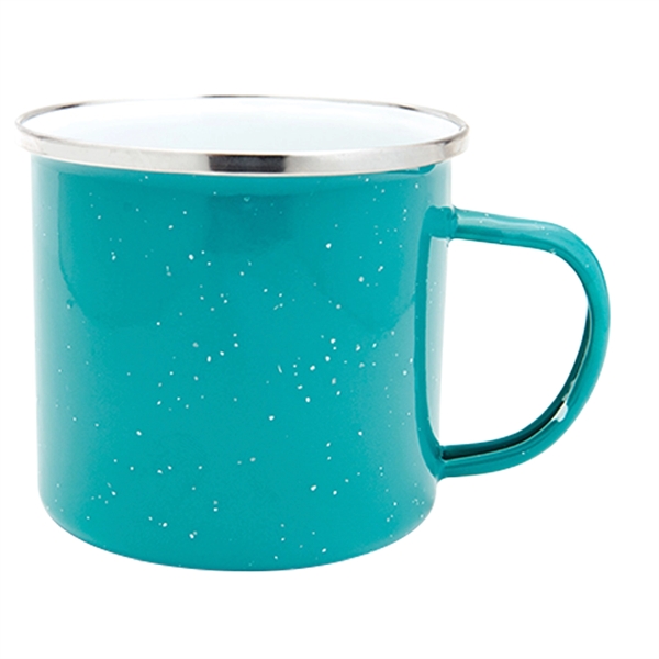 17 Oz. Porcelain Enamel Over Steel Western Style Mug.... from ASI 74245 Nordic Co Inc / Nordic Promos