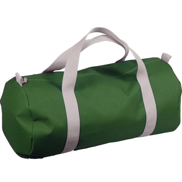 The Athletic duffel bag with zipper closure made of heavy Canvas.... from ASI 66230 Landes Inc