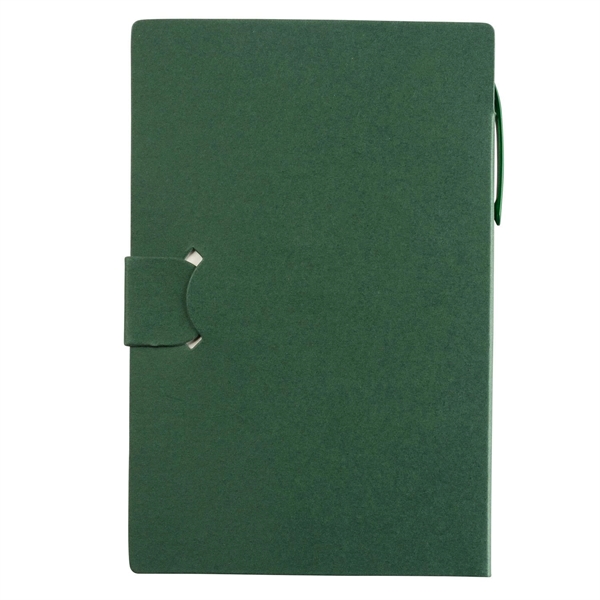 Kraft paper notepad and sticky book includes sheet paper pad, sticky... from ASI 90859 Tempo Industries Inc