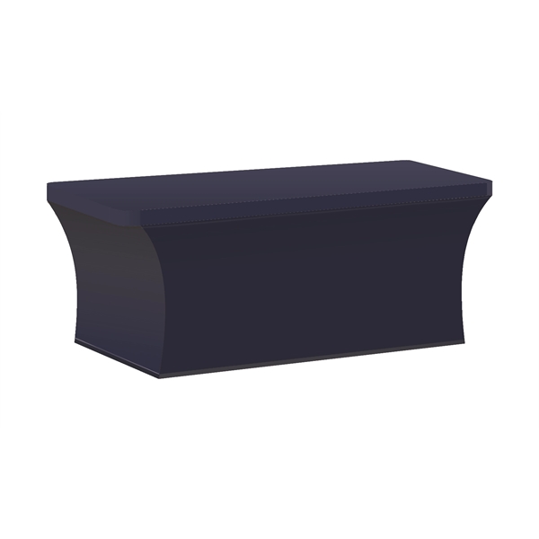 6' elastic polyester, 4-sided table cover that can be customized with... from ASI 90807 Tekweld