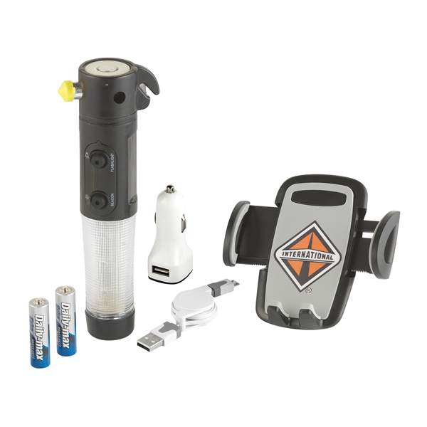 Automobile kit with USB charger, air vent mounted cellphone holder, emergency... from ASI 57800 Gordon Sinclair / Gordon Sinclair®