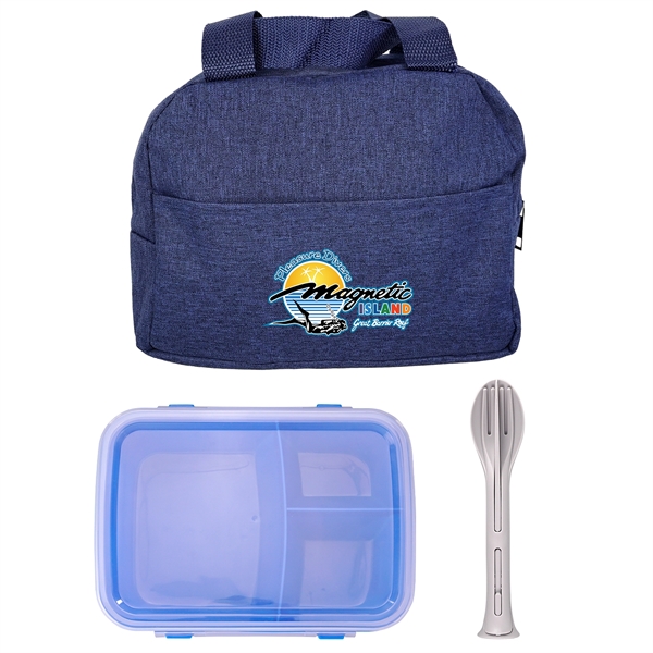 Handy Heathered Lunch To Go Set... from ASI 30208 A P Specialties / AP Specialties