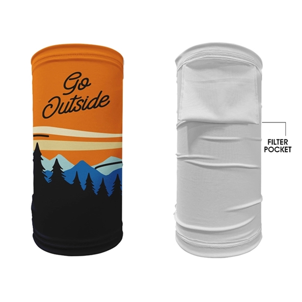 Imprint your logo in full color, Polyester/Spandex Material, The perfect accessory... from ASI 67557 LimeLight Ent / Limelight USA