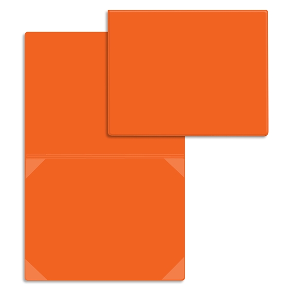 Vinyl certificate/diploma folder that's bound at the top, standard with four... from ASI 54040 Fey Promo