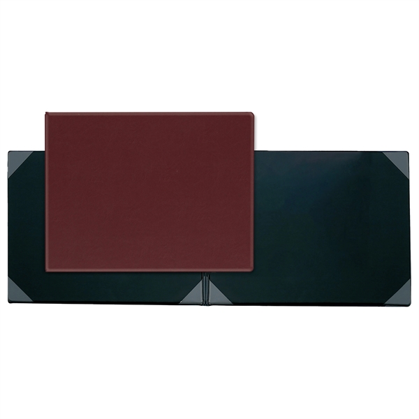 Change to: Vinyl certificate holder with foam padding in the front... from ASI 54040 Fey Promo