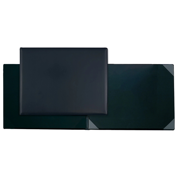 Executive vinyl certificate folder with foam padding in the front and... from ASI 54040 Fey Promo