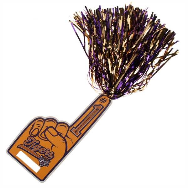 Full Color Hand Held #1 Finger Sign... from ASI 77280 Pepco Poms