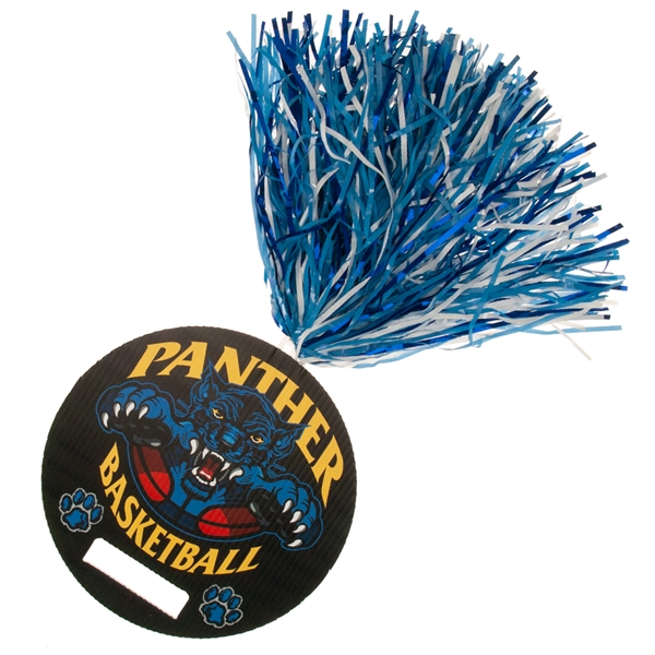 11 in round hand held sign.... from ASI 77280 Pepco Poms