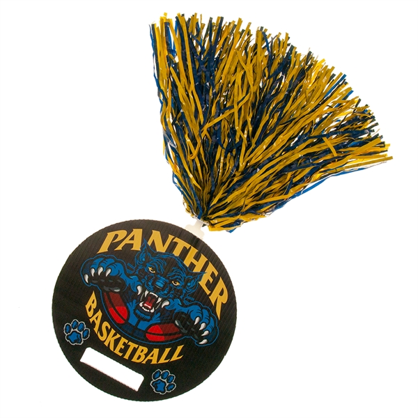 11 in round hand held sign.... from ASI 77280 Pepco Poms