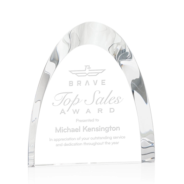 The dramatic curved bevel of the Omega award creates an extraordinary... from ASI 84592 St Regis Group / St Regis