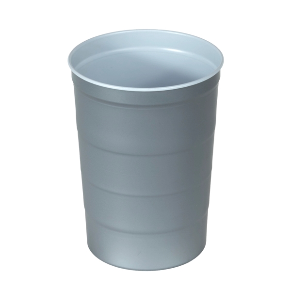 Cool Steel Beverage 60# recyclable steel 16 ounce cup.... from ASI 62660 Innovation Line