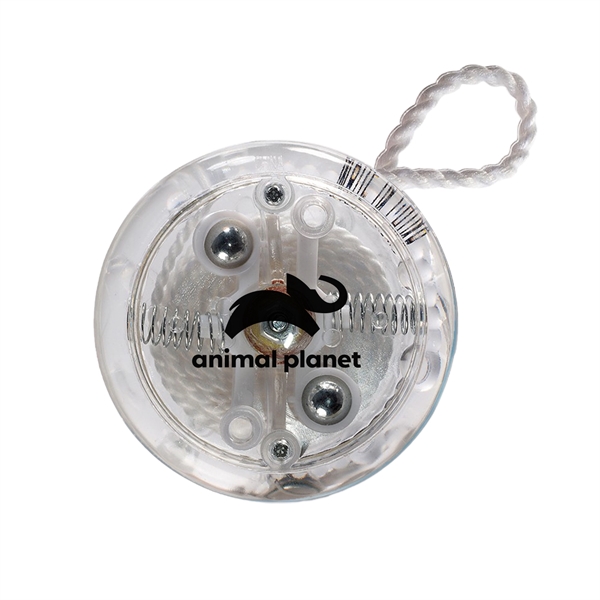 Light up yo yo lights up in red when in use.... from ASI 52710 Lincoln Line