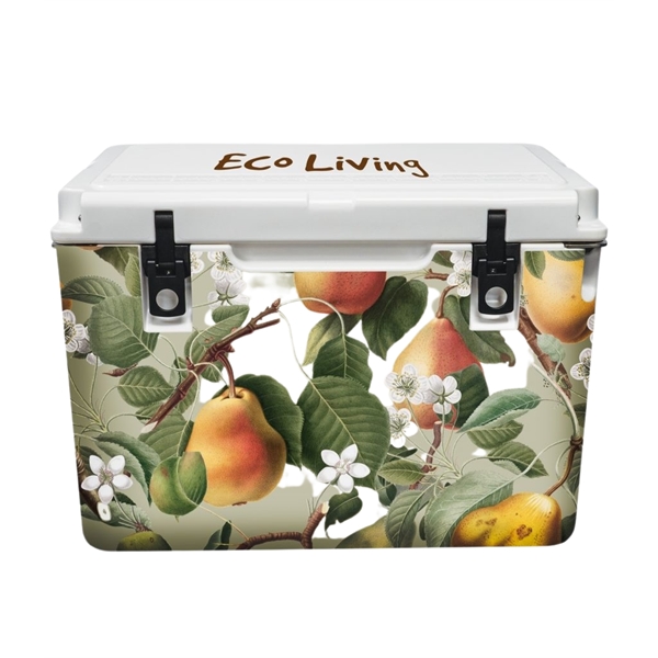 45 quart cooler with rope handles, dual bottle openers, drain plug,... from ASI 76730 Peerless Umbrella Co Inc