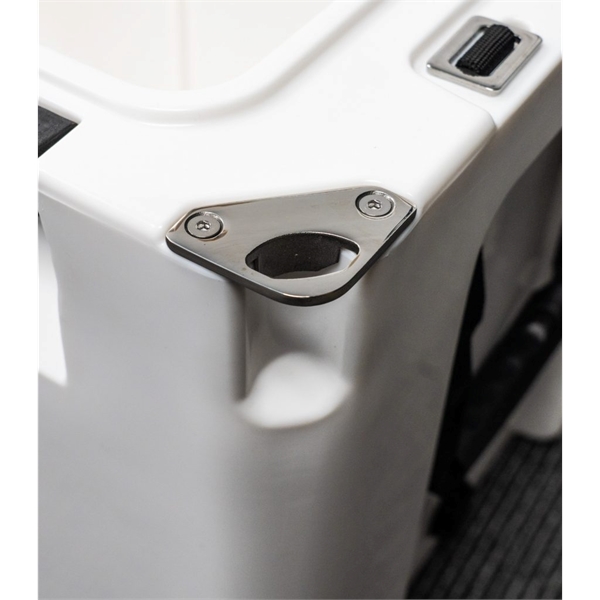 45 quart cooler with rope handles, dual bottle openers, drain plug,... from ASI 76730 Peerless Umbrella Co Inc