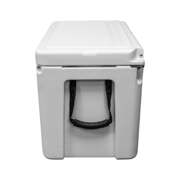 45 quart cooler with rope handles, dual bottle openers, drain plug,... from ASI 76730 Peerless Umbrella Co Inc