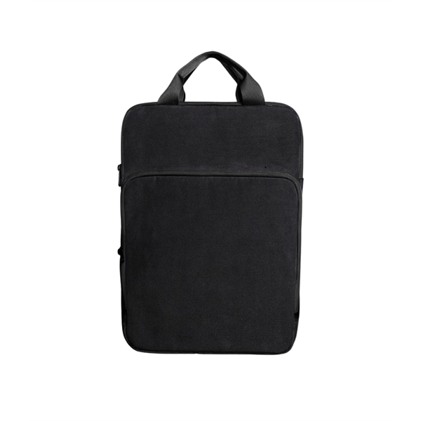 Laptop case featuring an RPET material that is made from 6... from ASI 76730 Peerless Umbrella Co Inc / Threads By Peerless